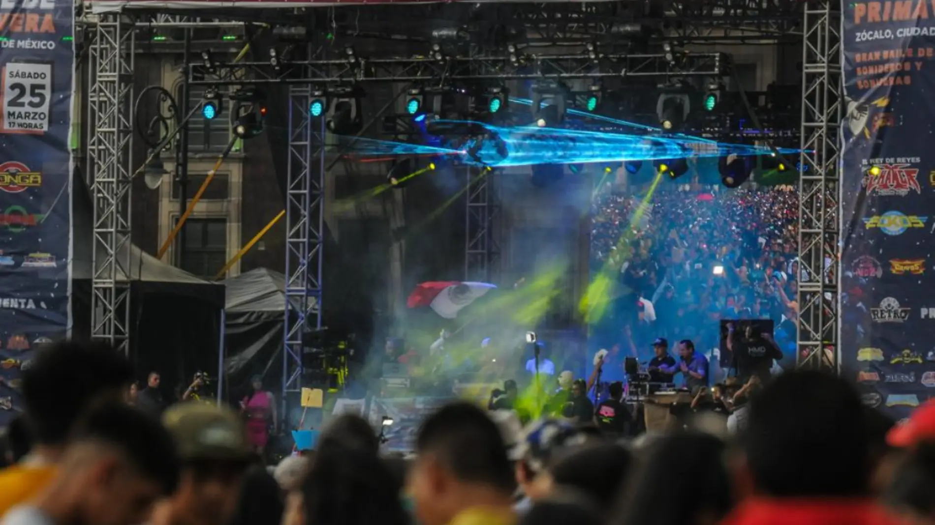 Baile sonidero en Zocalo_5